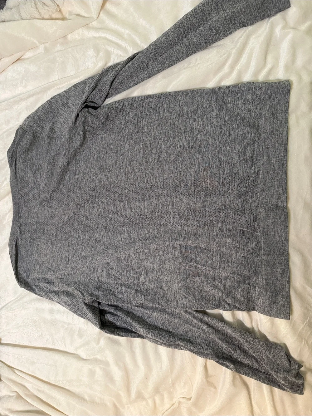 lululemon athletica Gray Long Sleeve Tee